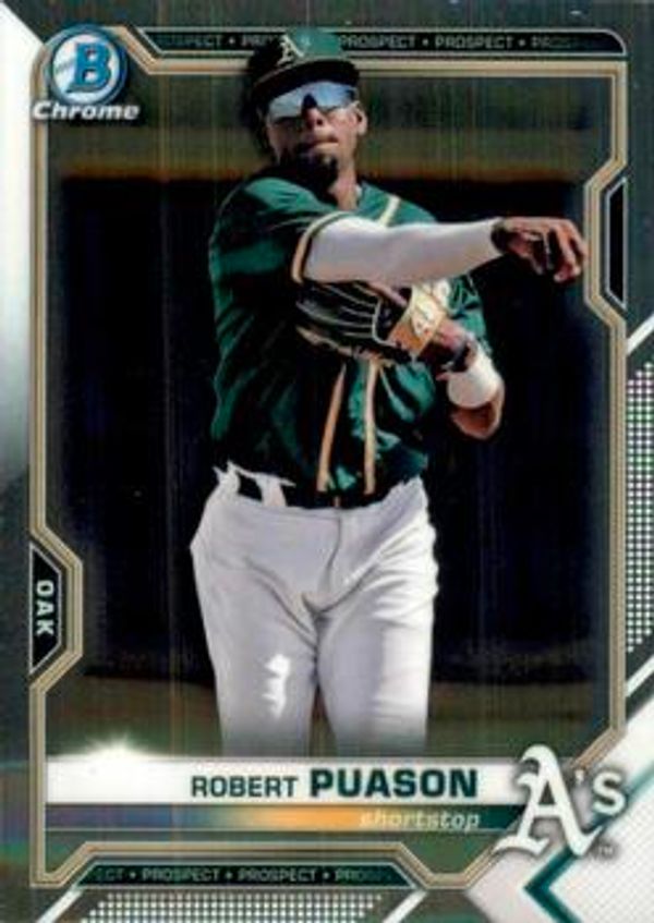 Robert Puason 2021 Bowman Chrome - Prospects Baseball #BCP-218