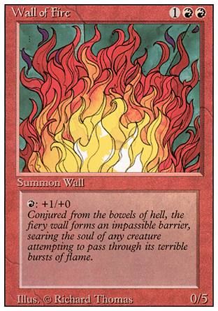 Wall of Fire (Revised Edition) Trading Card