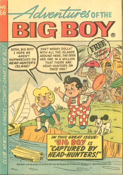 Adventures of Big Boy #66 [West] Comic
