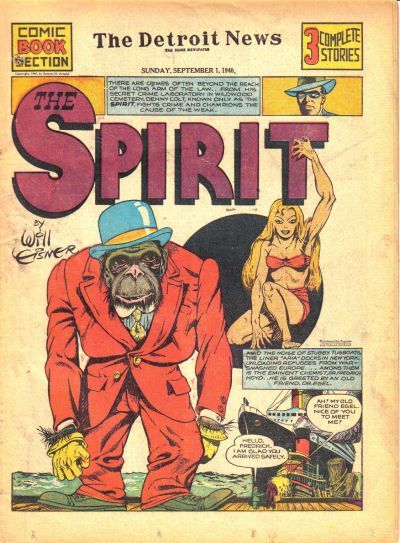 Spirit Section #9/1/1940 Comic
