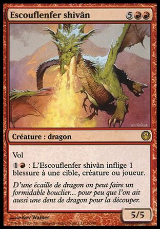 Shivan Hellkite (Knights vs. Dragons) Trading Card