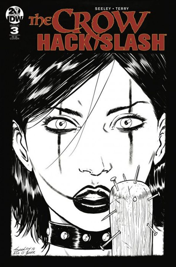 Crow: Hack/Slash #3 (20 Copy Cover Seeley)