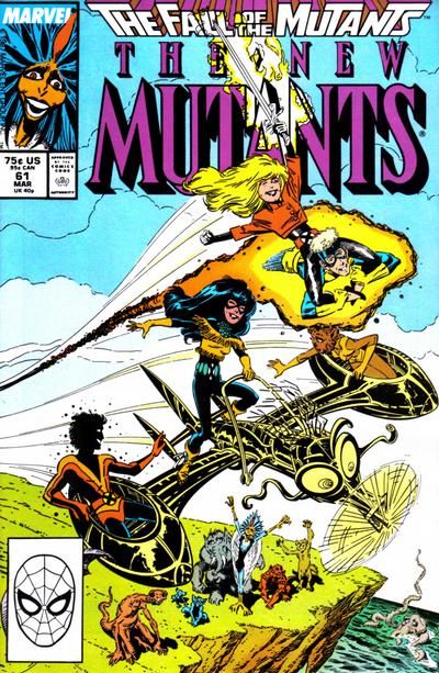 New Mutants #61 Comic