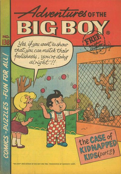 Adventures of Big Boy #138 [West] Comic