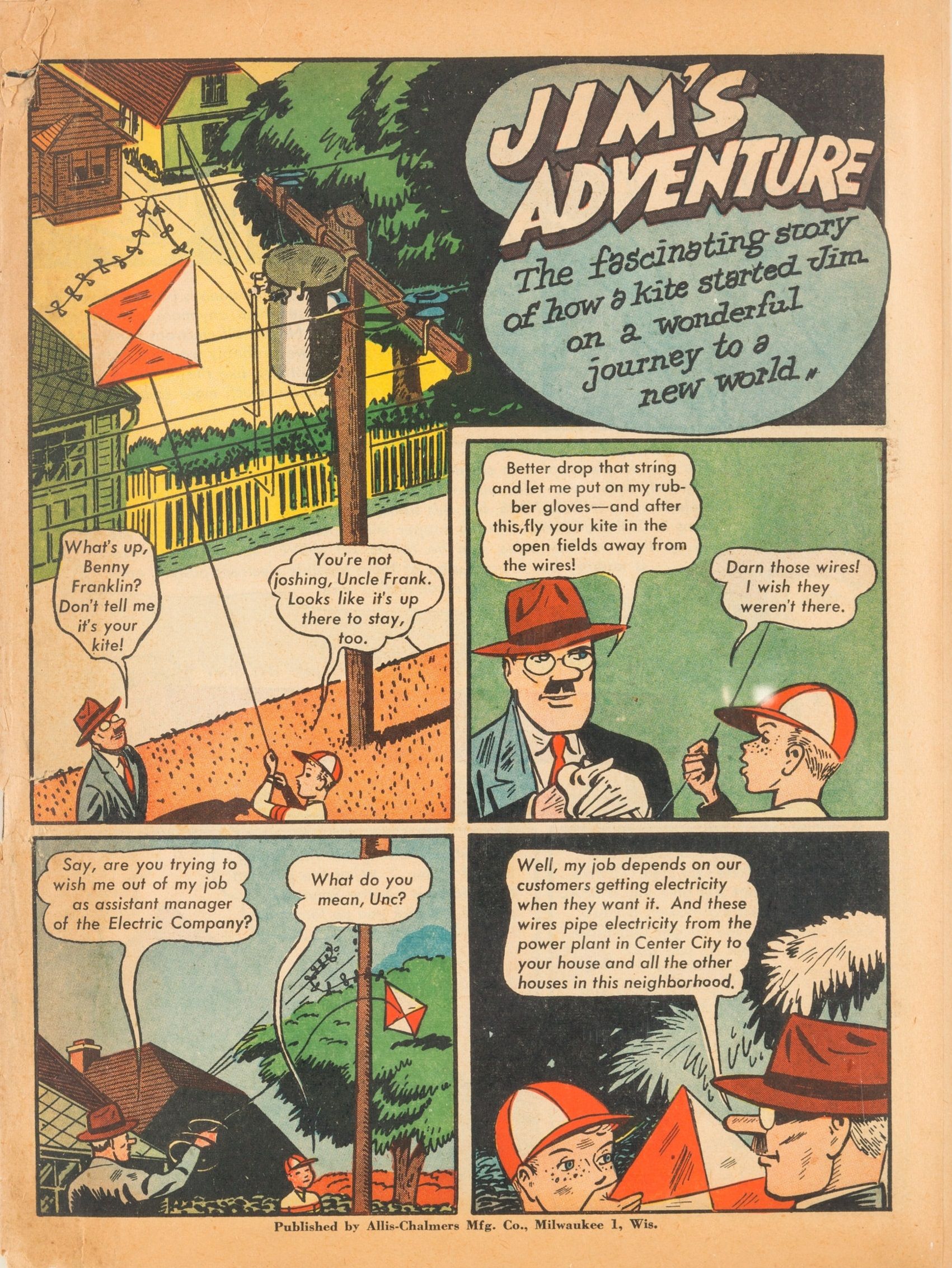 Jim's Adventure #nn Comic