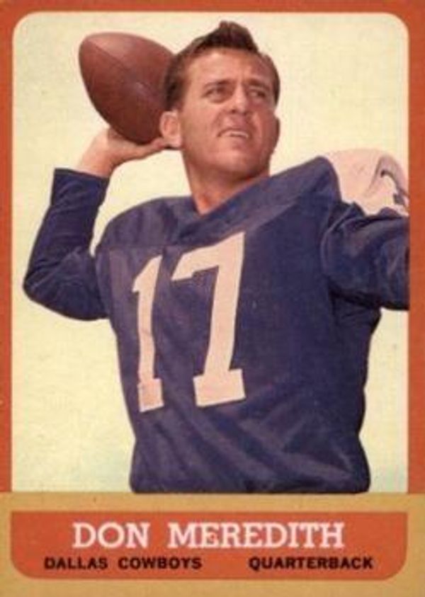 Don Meredith 1963 Topps #74