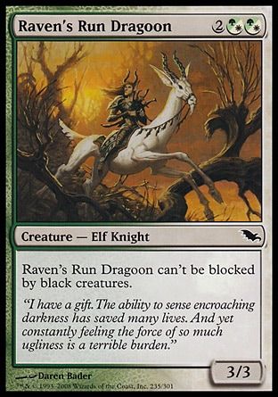 Raven's Run Dragoon (Shadowmoor) Trading Card