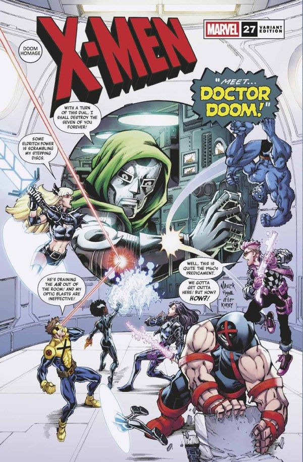 X-Men #27 (Todd Nauck Doom Homage Variant) Comic