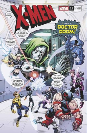 X-Men #27 (Todd Nauck Doom Homage Variant)