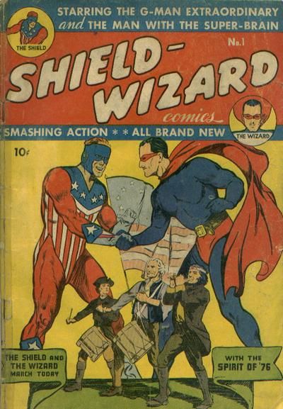 Shield-Wizard Comics #1 Comic