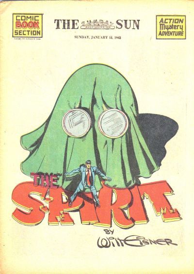 Spirit Section #1/18/1942 Comic