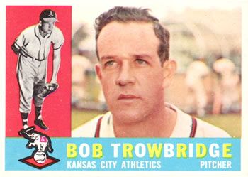 Bob Trowbridge 1960 Topps #66 Sports Card