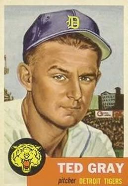 Ted Gray 1953 Topps #52 Sports Card