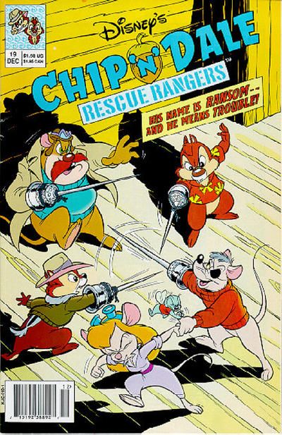 Chip 'N' Dale Rescue Rangers #19 Comic