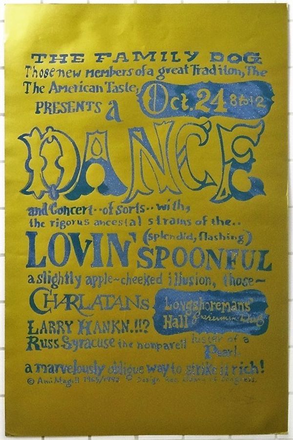 AOR-2.12 A Tribute to Sparkle Plenty Foil Poster 1966