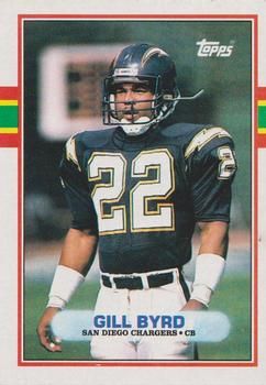 Gill Byrd 1989 Topps #307 Sports Card