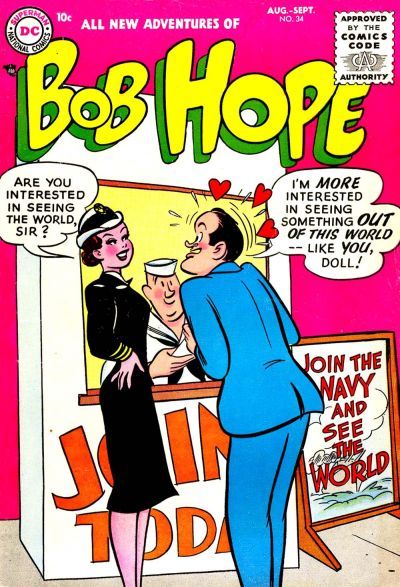 The Adventures of Bob Hope #34 Comic