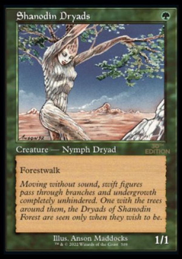 Shanodin Dryads (Magic 30th Anniversary Edition - Old Frame)