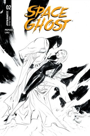 Space Ghost #2 (Cvr K Inc 1:10 Jae Lee Line Art Variant)