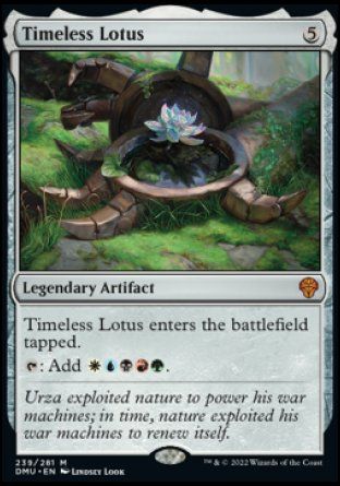 Timeless Lotus (Dominaria United) Trading Card