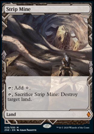 Strip Mine (Zendikar Rising Expeditions) Trading Card