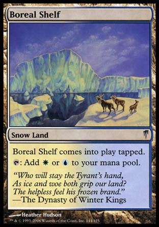 Boreal Shelf (Coldsnap) Trading Card