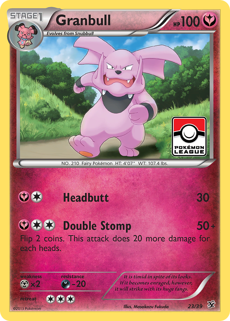 Granbull (23/39) - Kalos Starter Set Pokémon Card