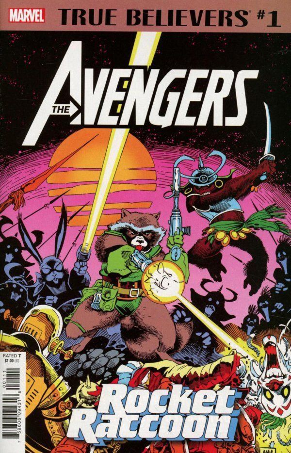 True Believers: Avengers - Rocket Raccoon Comic