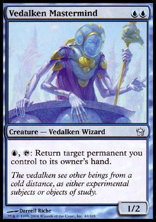 Vedalken Mastermind (Fifth Dawn) Trading Card