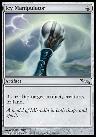 Icy Manipulator (Mirrodin) Trading Card