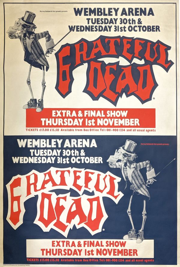 Grateful Dead Wembley Arena 1990