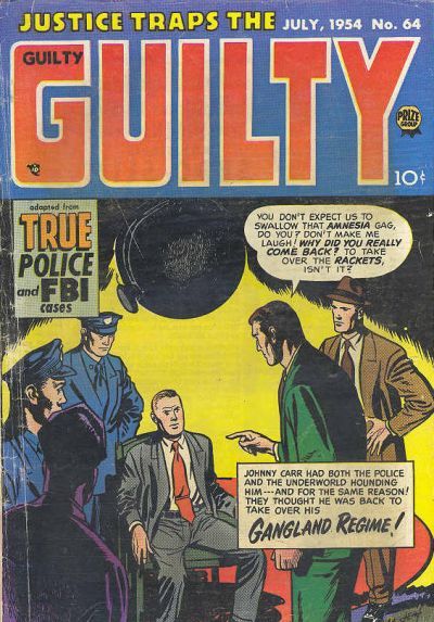 Justice Traps the Guilty #64 Comic