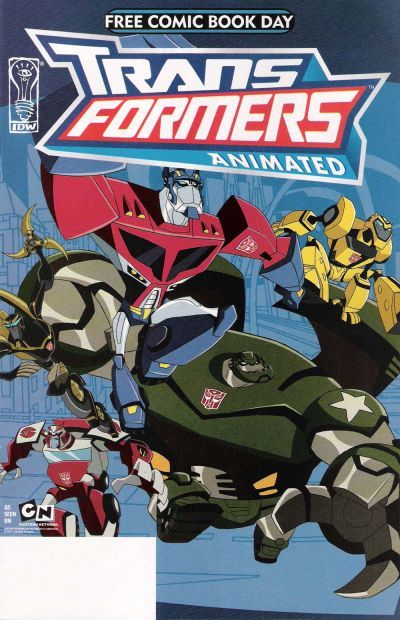 Transformers Animated: Free Comic Book Day, The Comic