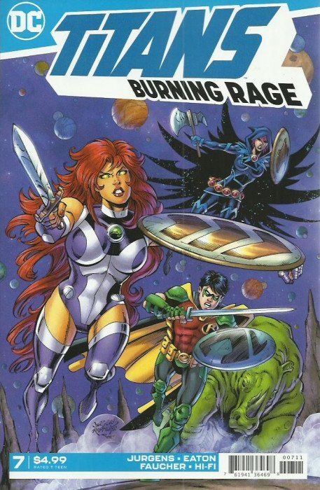Titans: Burning Rage #7 Comic