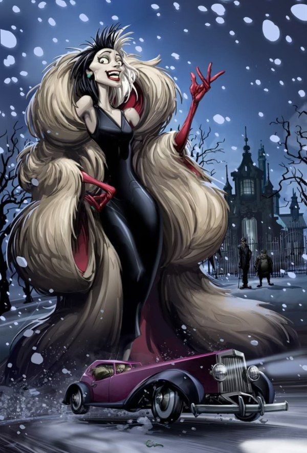 Disney Villains: Cruella De Vil Comic