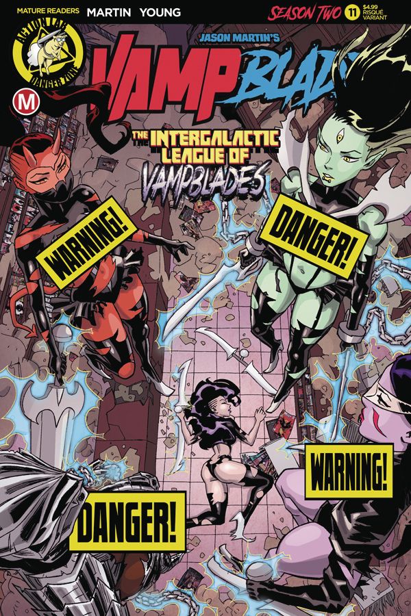 Vampblade: Season 2 #11 (Cover B Winston Young Risque)
