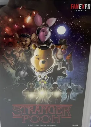 Do You Pooh #1 Stranger Pooh Edition A comic cover