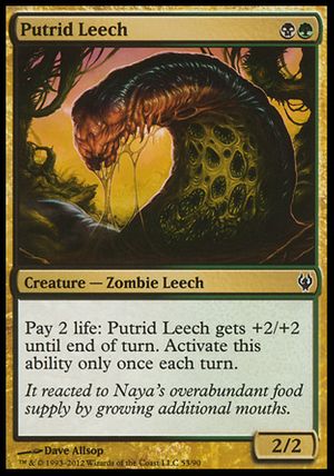 Putrid Leech (Izzet vs. Golgari)