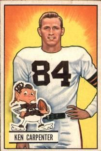 Ken Carpenter 1951 Bowman #39 Sports Card