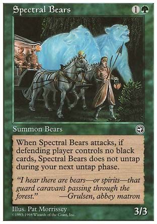 Spectral Bears (Anthologies) Trading Card