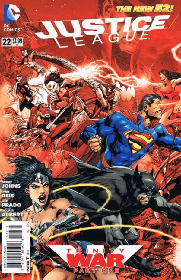 Justice League #22 (2nd Printing)