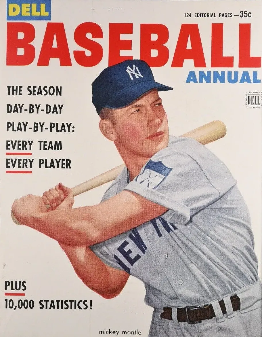 Dell Baseball Annual #1 (1953) Magazine