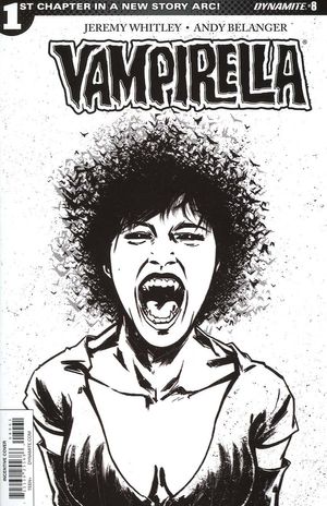 Vampirella #8 (Cover F 20 Copy Tan B&w Cover)