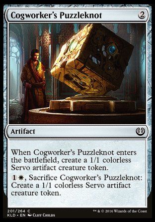 Cogworker's Puzzleknot (Kaladesh) Trading Card