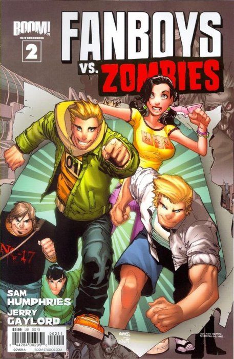 Fanboys vs Zombies #2 Comic