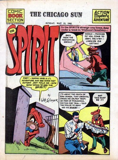 Spirit Section #5/13/1945 Comic