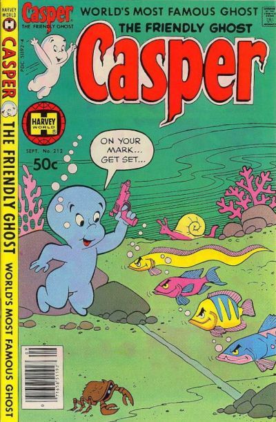Friendly Ghost, Casper, The #212 Comic