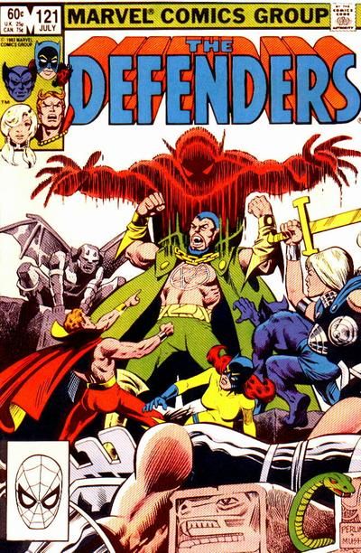 The Defenders #121 Comic