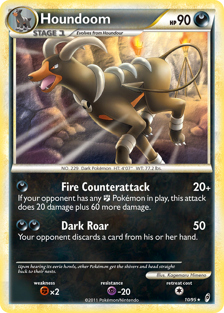 Houndoom (10/95) - Call of Legends Pokémon Card