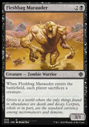 Fleshbag Marauder (Starter Commander Decks) Trading Card